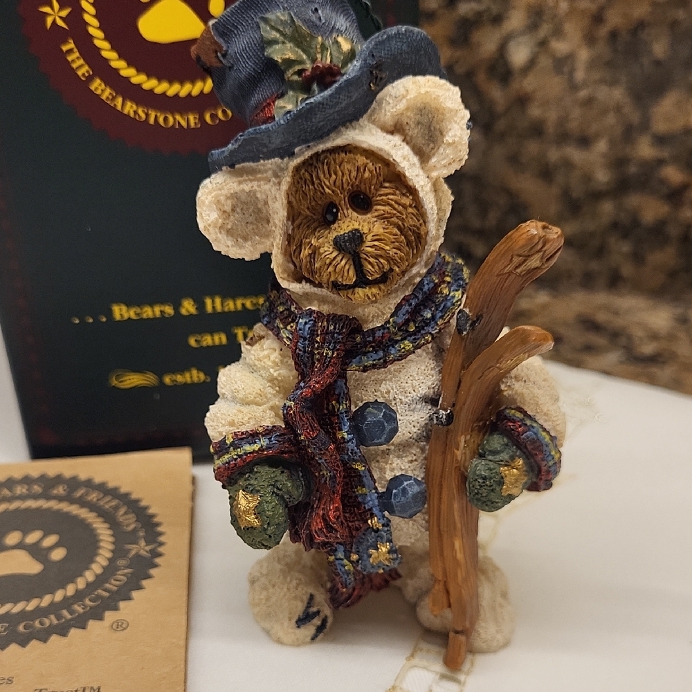 Boyd's Bear "Snowbearski" Style # 25729 Christmas Ornament